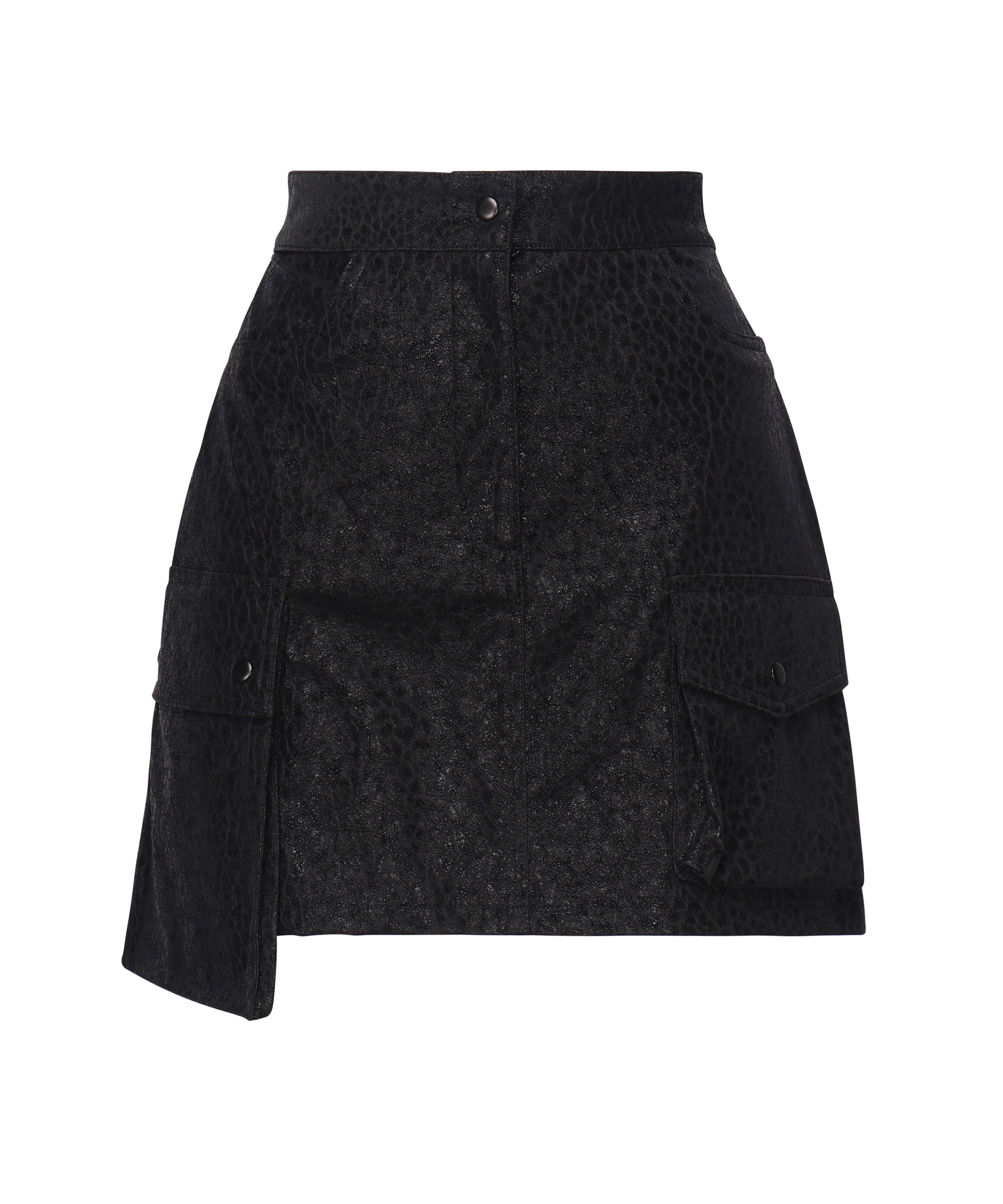 Minigonna Tonia cargo AUWTONIA BLACK ALBERTO AUDENINO 