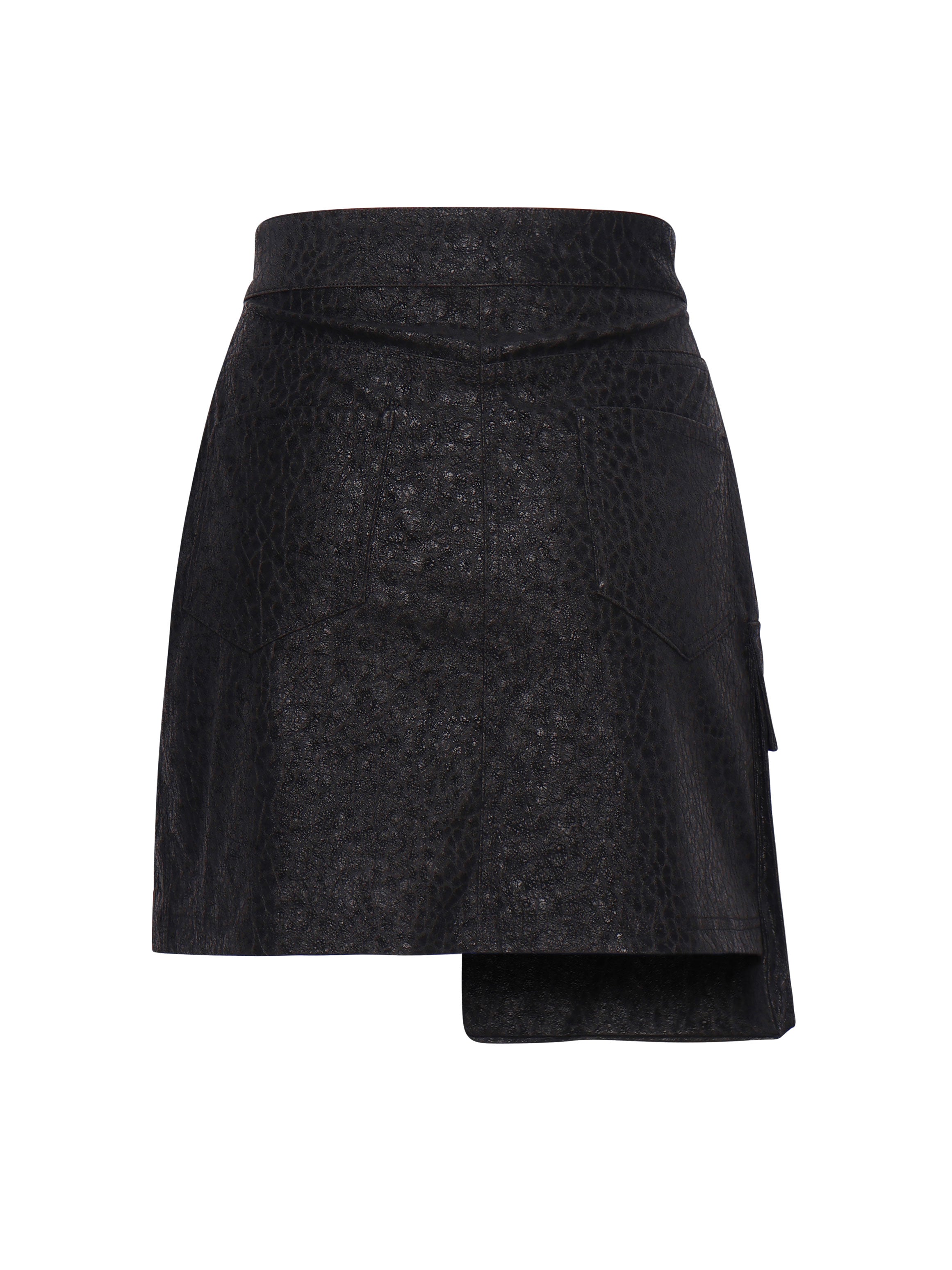 Minigonna Tonia cargo AUWTONIA BLACK ALBERTO AUDENINO 