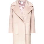 Cappotto in panno di lana 25AL112 ROSA ALISHEVA 