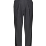 Pantaloni in lana vergine DOMINIQUE WMLGRIGIO SCURO MELANGE BE ABLE 