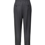 Pantaloni in lana vergine DOMINIQUE WMLGRIGIO SCURO MELANGE BE ABLE 