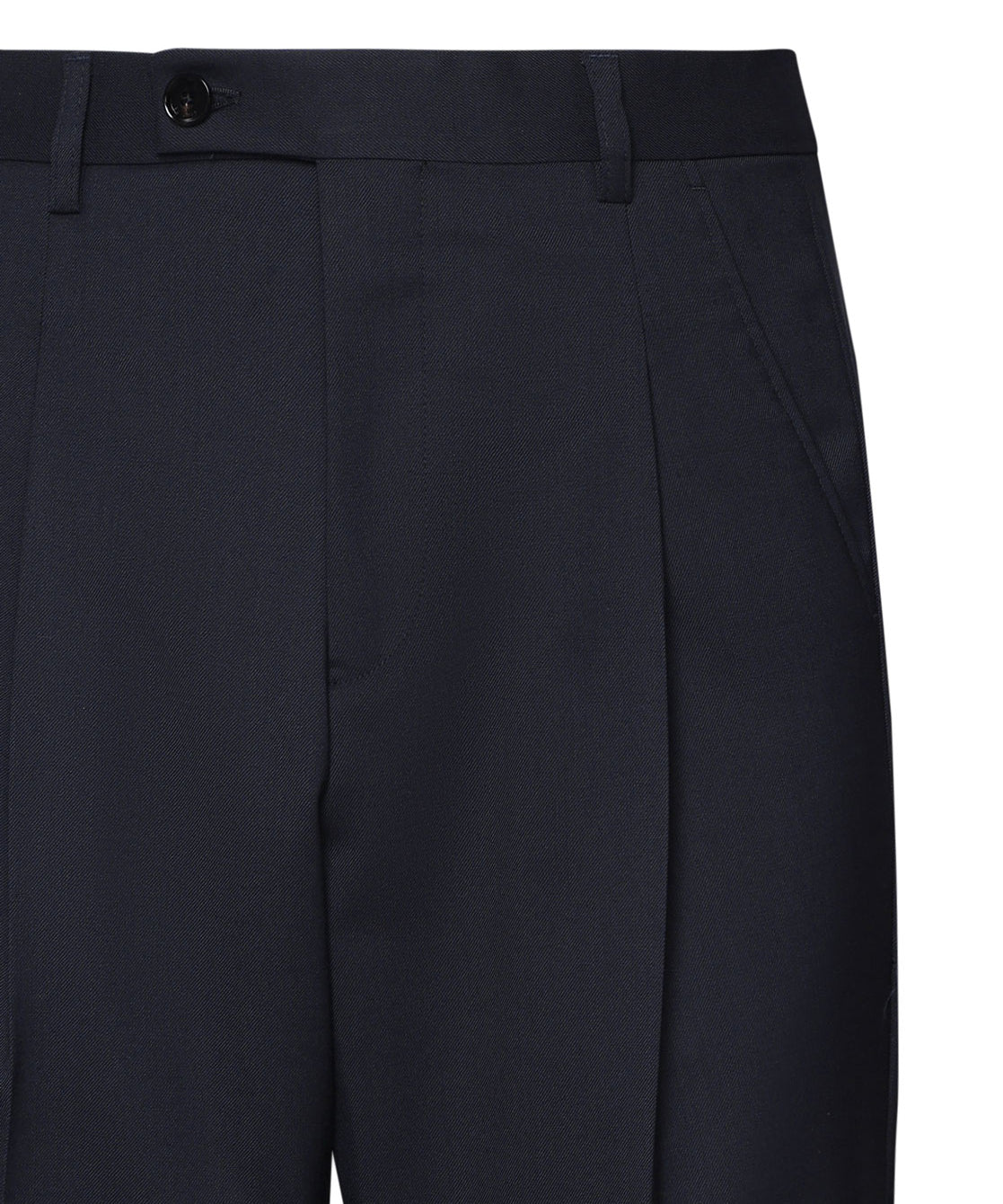 Pantaloni in misto lana vergine RAUL WBSBLU BE ABLE 