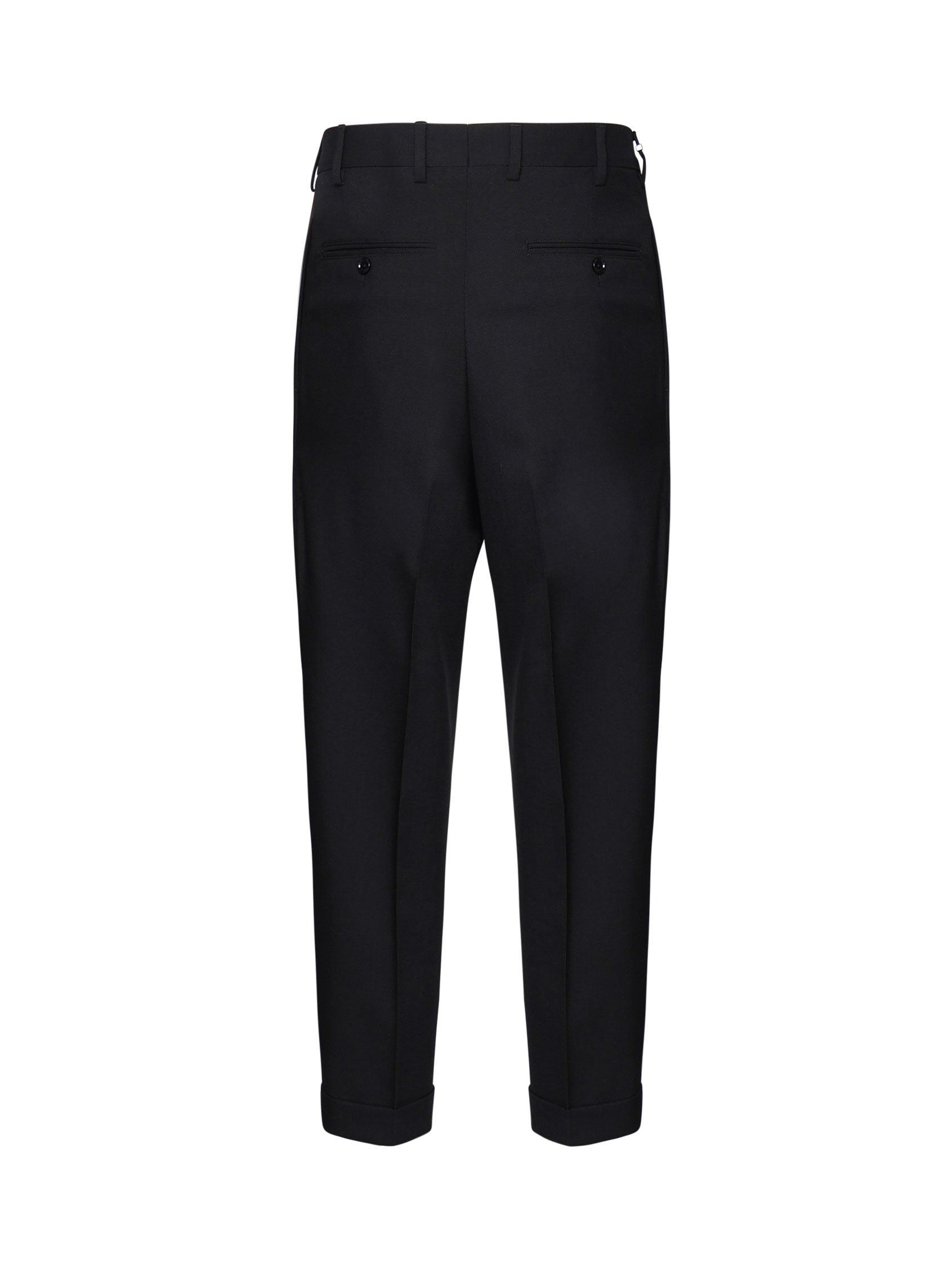 Pantaloni in pura lana vergine ROY WMLNERO BE ABLE 