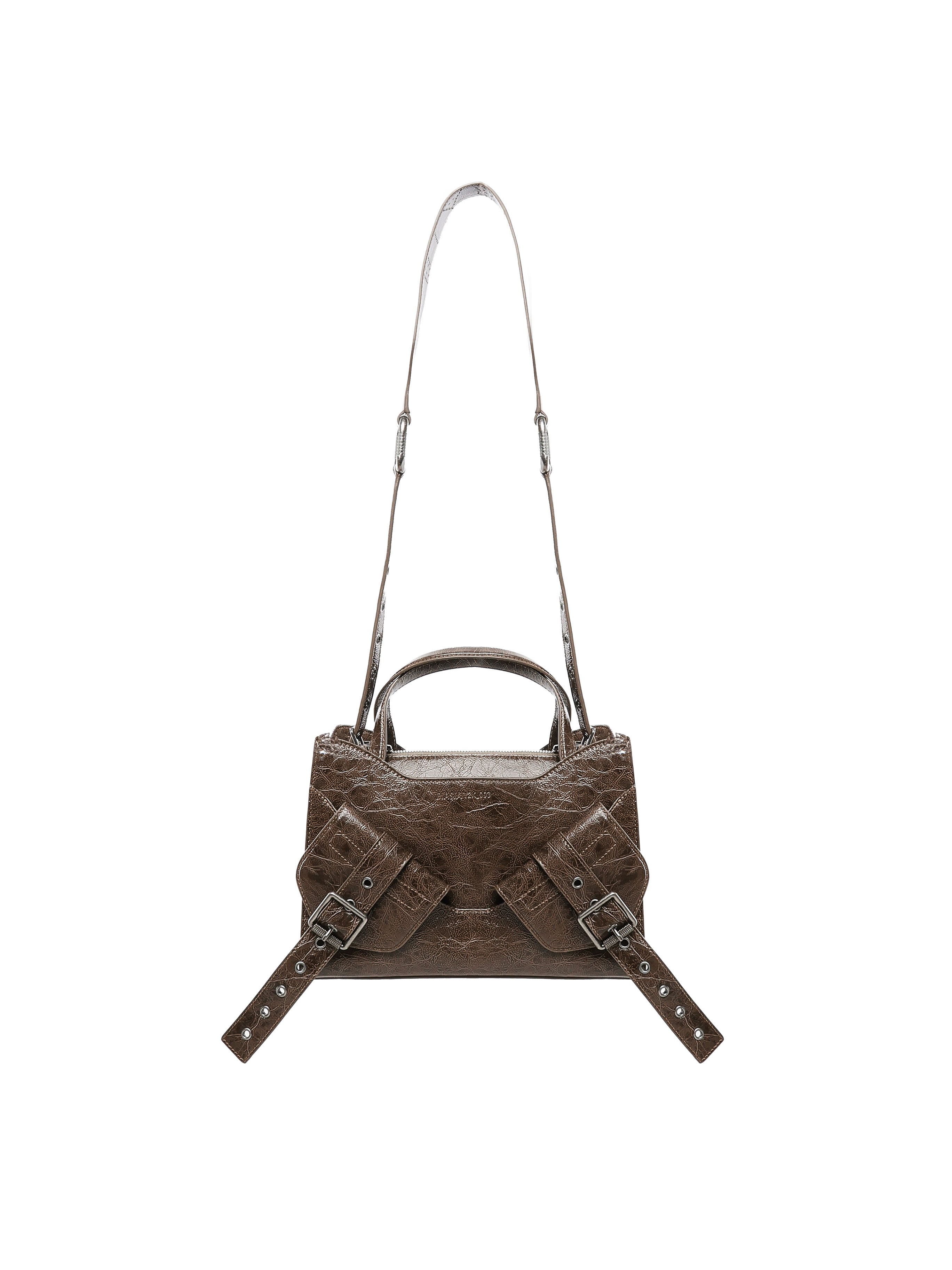 Borsa tracolla crossbody Y2K.003 FBBP70003WSH -GRIGIO/SILV ANT BIASIA 