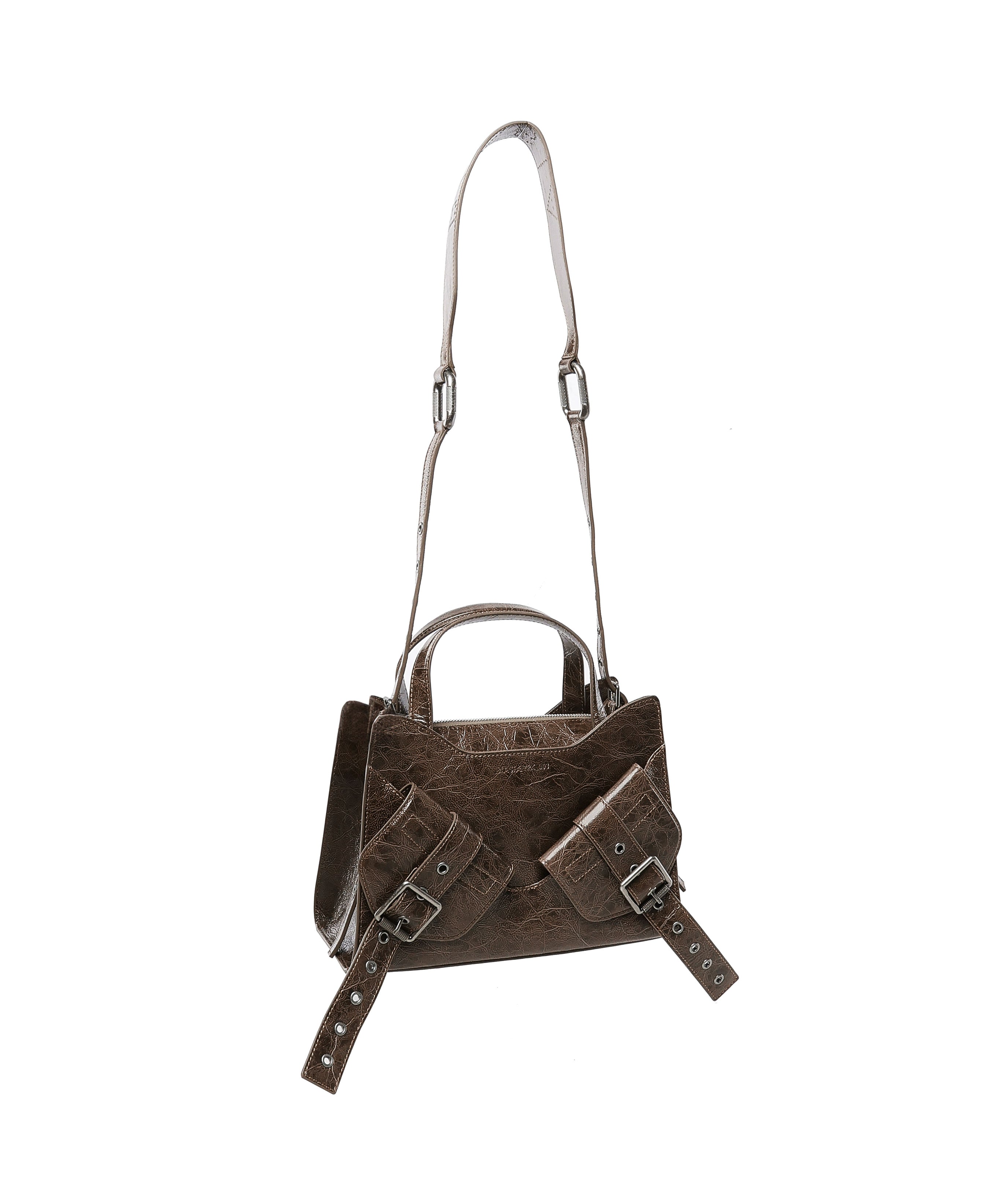 Borsa tracolla crossbody Y2K.003 FBBP70003WSH -GRIGIO/SILV ANT BIASIA 