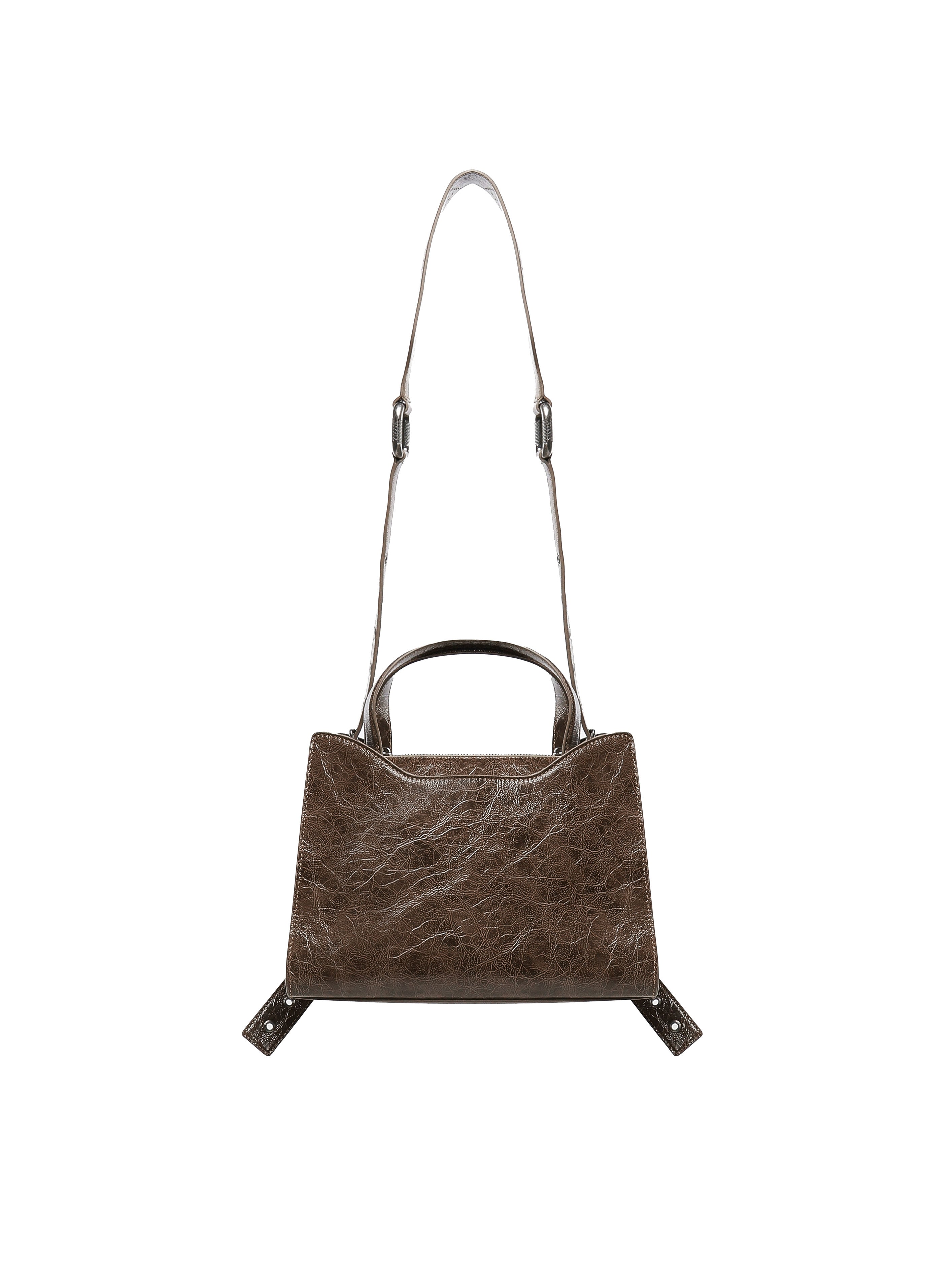 Borsa tracolla crossbody Y2K.003 FBBP70003WSH -GRIGIO/SILV ANT BIASIA 