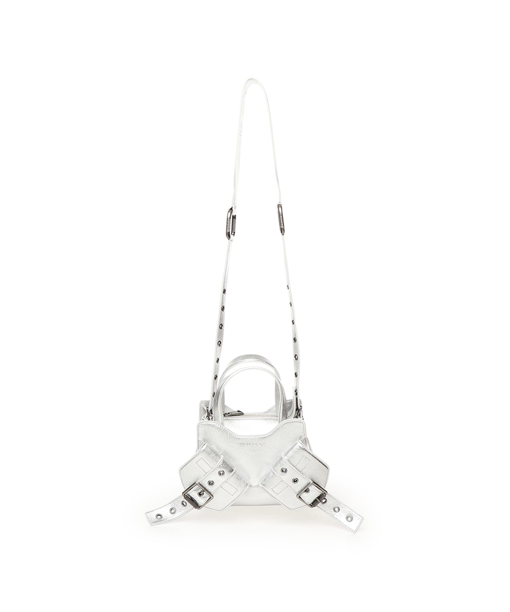 Borsa a spalla Y2K FBBP70004LAM -ARGENTO/SILV ANT BIASIA 
