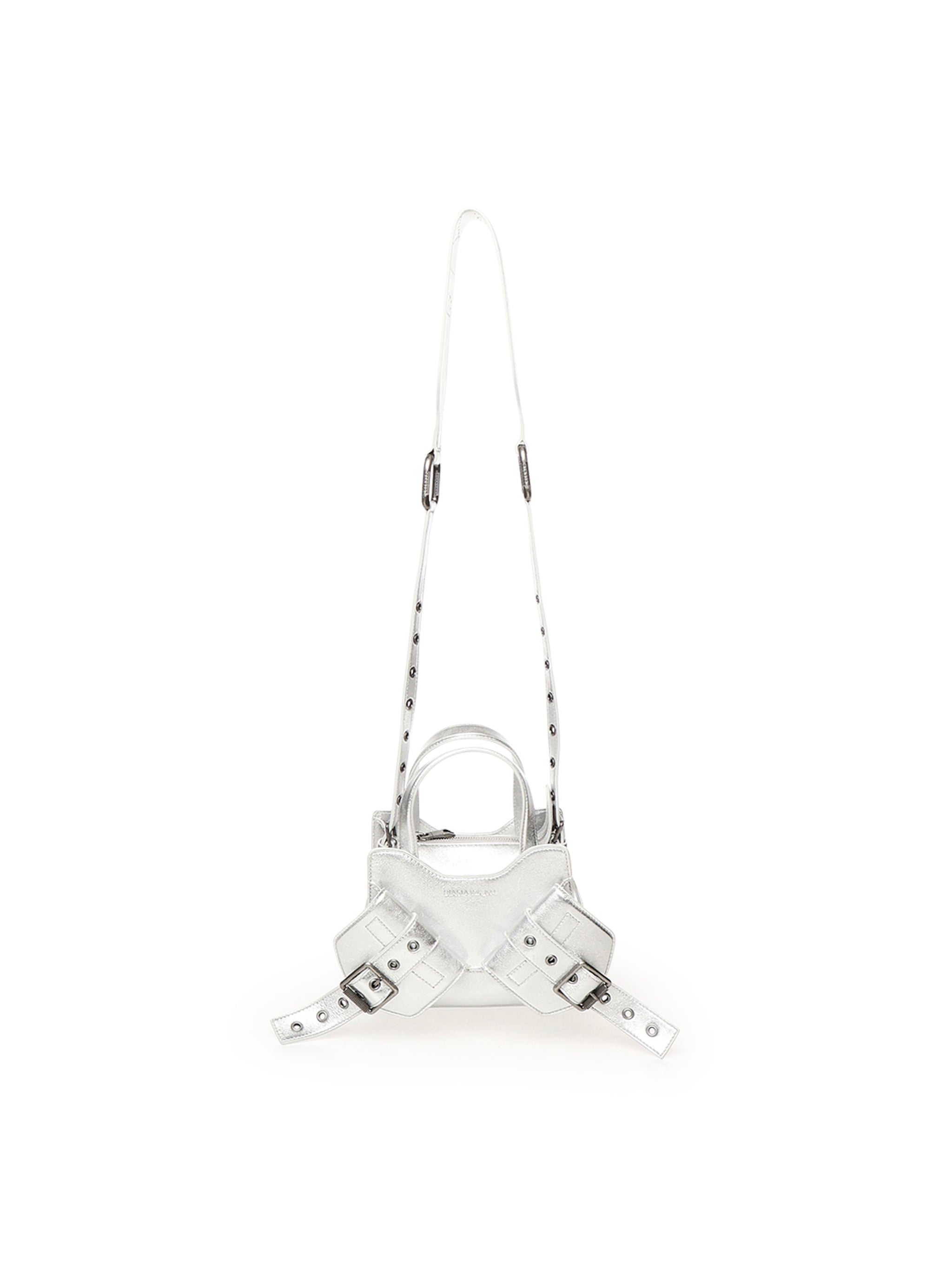 Borsa a spalla Y2K FBBP70004LAM -ARGENTO/SILV ANT BIASIA 