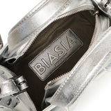 Borsa a spalla Y2K FBBP70004LAM -ARGENTO/SILV ANT BIASIA 