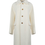 Cappotto bouclé in lana e mohair 709034 V25G09000 BOTTEGA VENETA 