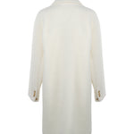 Cappotto bouclé in lana e mohair 709034 V25G09000 BOTTEGA VENETA 