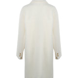 Cappotto bouclé in lana e mohair 709034 V25G09000 BOTTEGA VENETA 