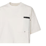 T-shirt crop top in cotone 796160 VKLZ02679 BOTTEGA VENETA 