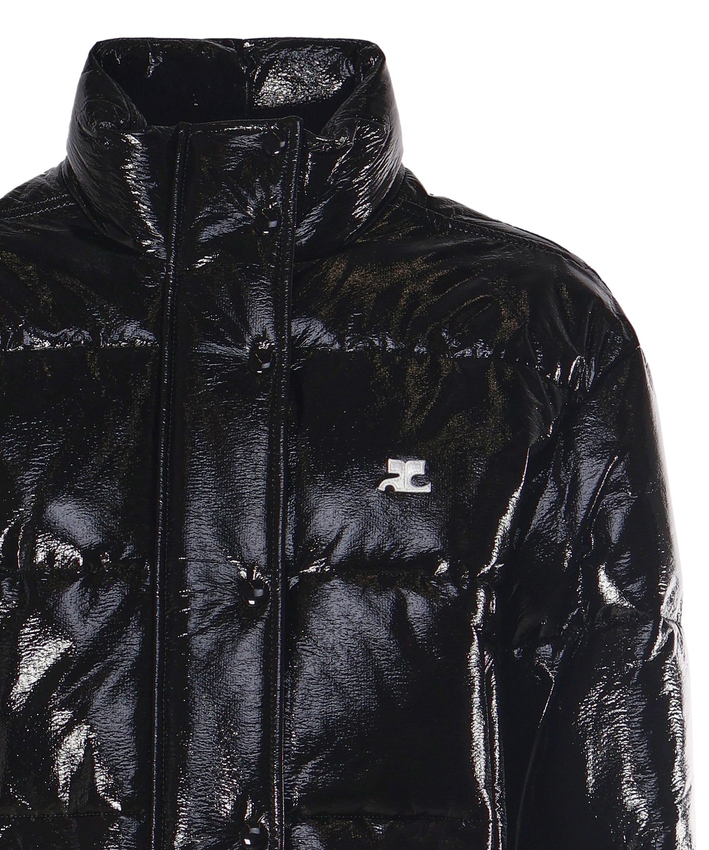 Vinyl Puffer jacket 323CMA106VY0016 9999 COURREGES 
