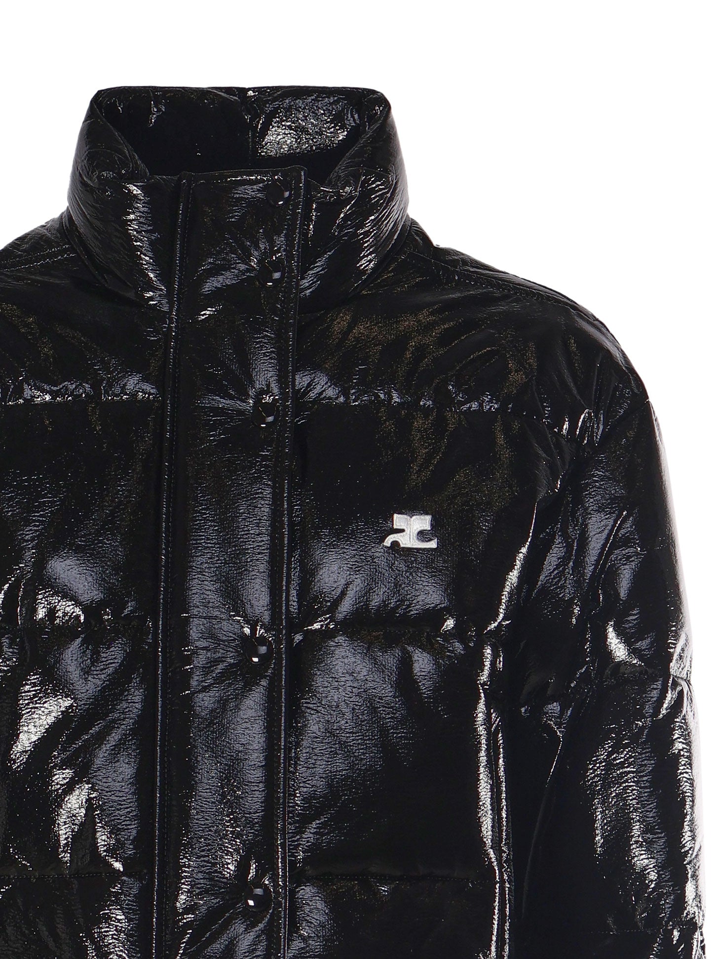 Vinyl Puffer jacket 323CMA106VY0016 9999 COURREGES 