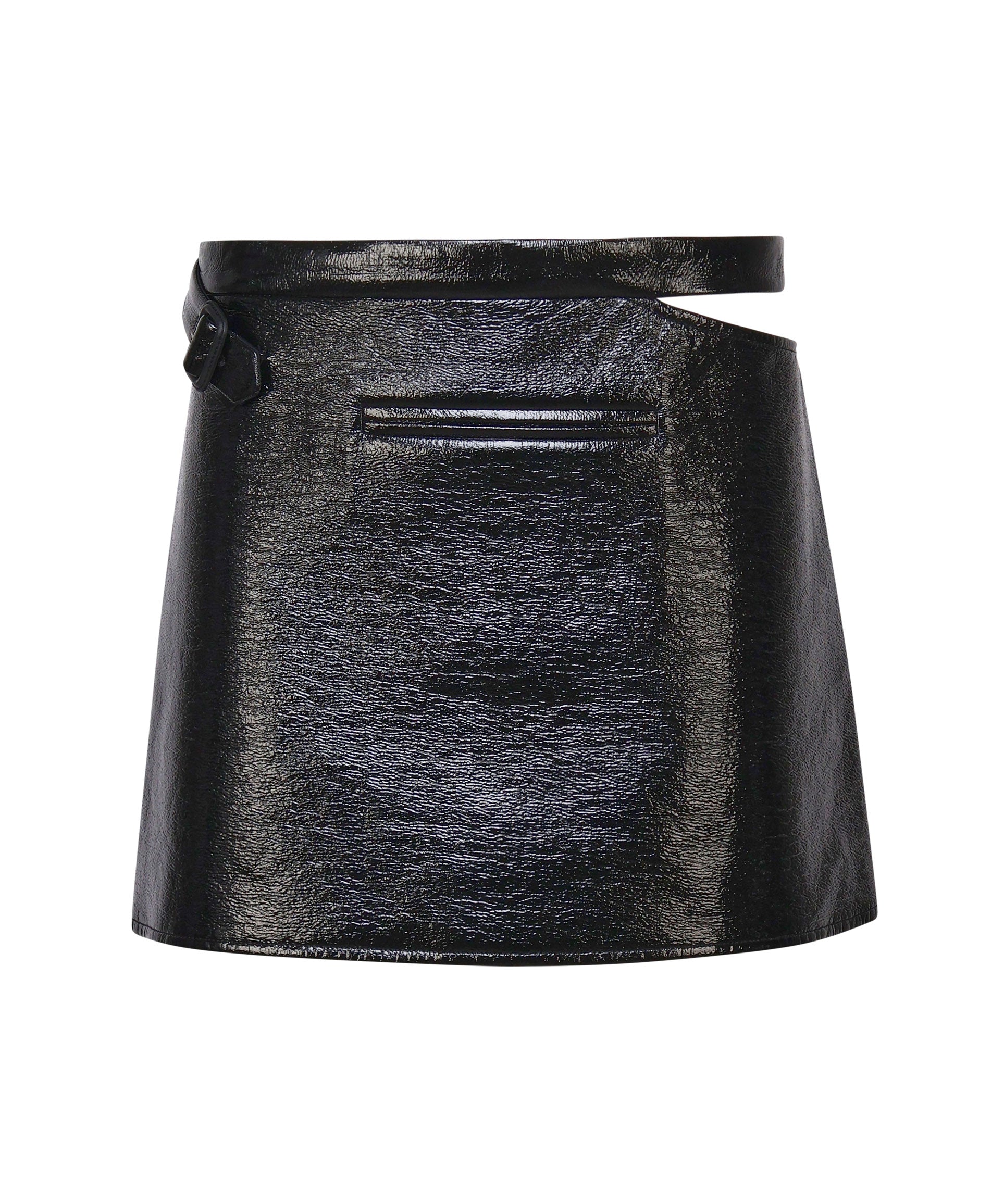 Mini gonna glossy 424CJU198VY0014 9999 COURREGES 