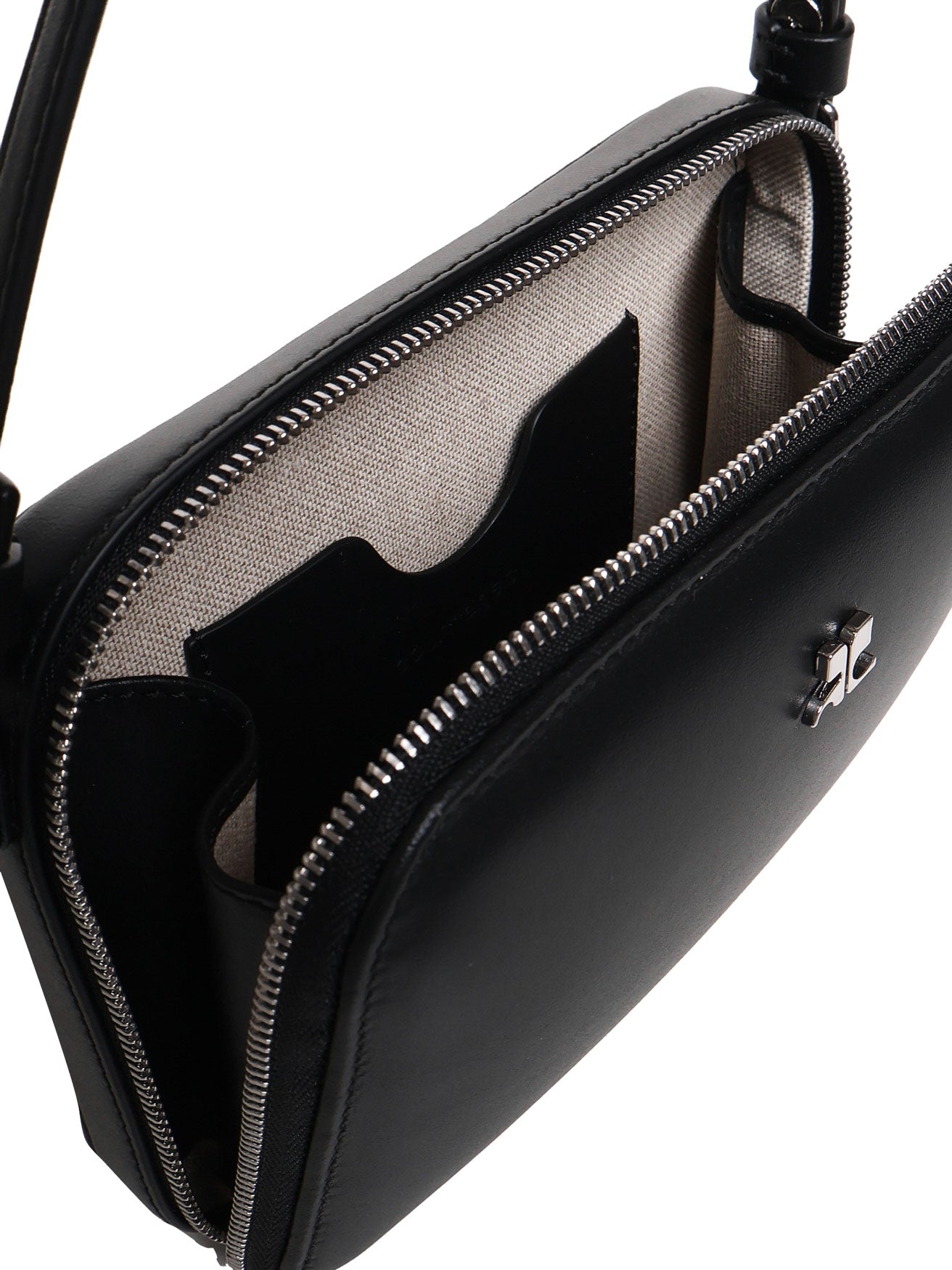 Cloud bag in leather 424GSA146CR0065 9999 COURREGES 