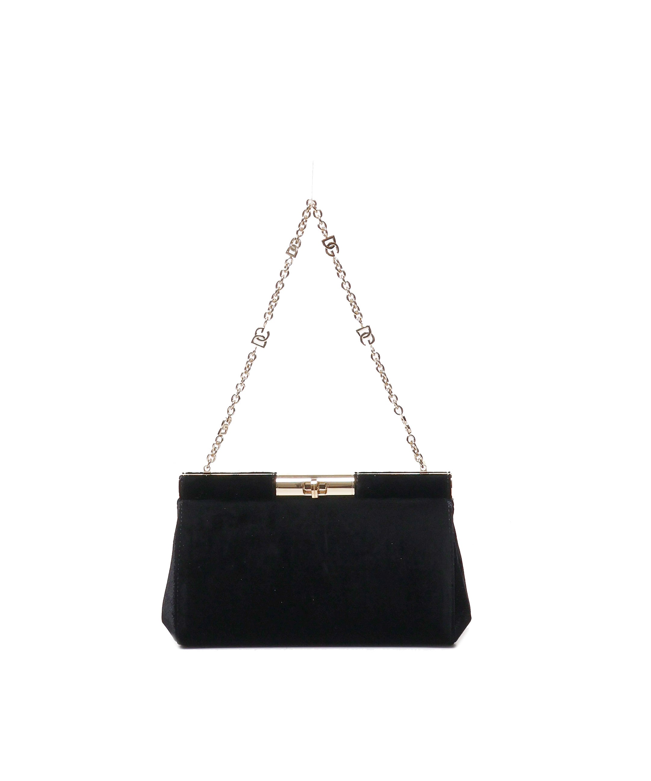 Borsa a spalla Marlene media in velluto BB7620 A419580999 DOLCE & GABBANA 