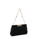 Borsa a spalla Marlene media in velluto BB7620 A419580999 DOLCE & GABBANA 