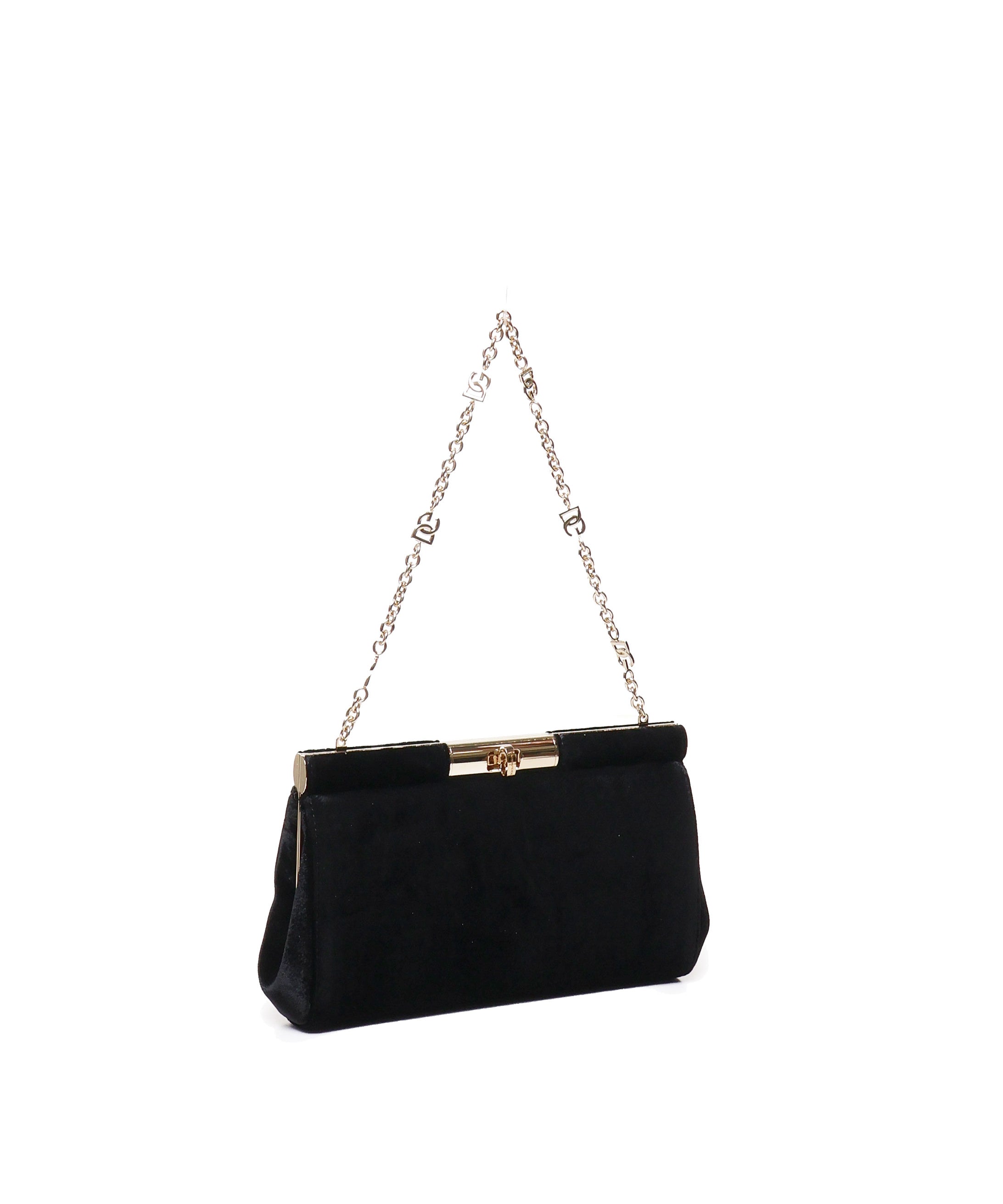 Borsa a spalla Marlene media in velluto BB7620 A419580999 DOLCE & GABBANA 