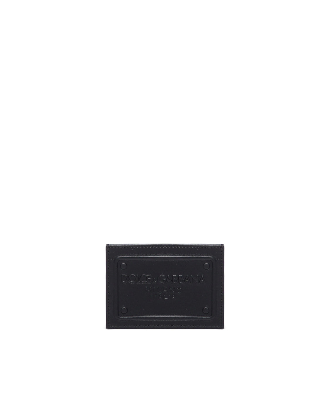 Portacarte con logo in rilievo BP3239 AG21880999 DOLCE & GABBANA 
