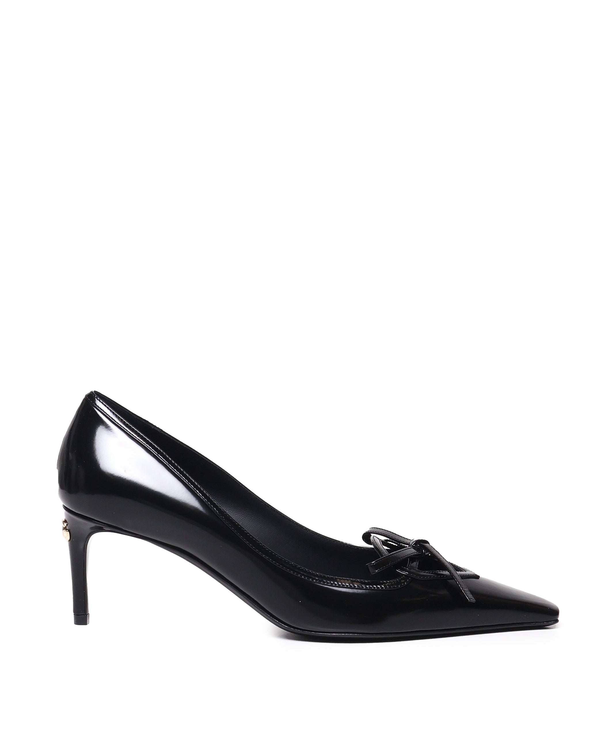 Décolleté in pelle di vitello lucida CD1855 A103780999 DOLCE & GABBANA 