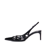 Slingback in pelle di vitello lucida CG0778 A103780999 DOLCE & GABBANA 
