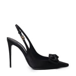 Slingback Mun in raso CG0844 A3I648B956 DOLCE & GABBANA 