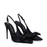 Slingback Mun in raso CG0844 A3I648B956 DOLCE & GABBANA 