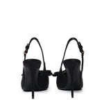 Slingback Mun in raso CG0844 A3I648B956 DOLCE & GABBANA 