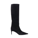 Stivali in suede CU1139 A680780999 DOLCE & GABBANA 