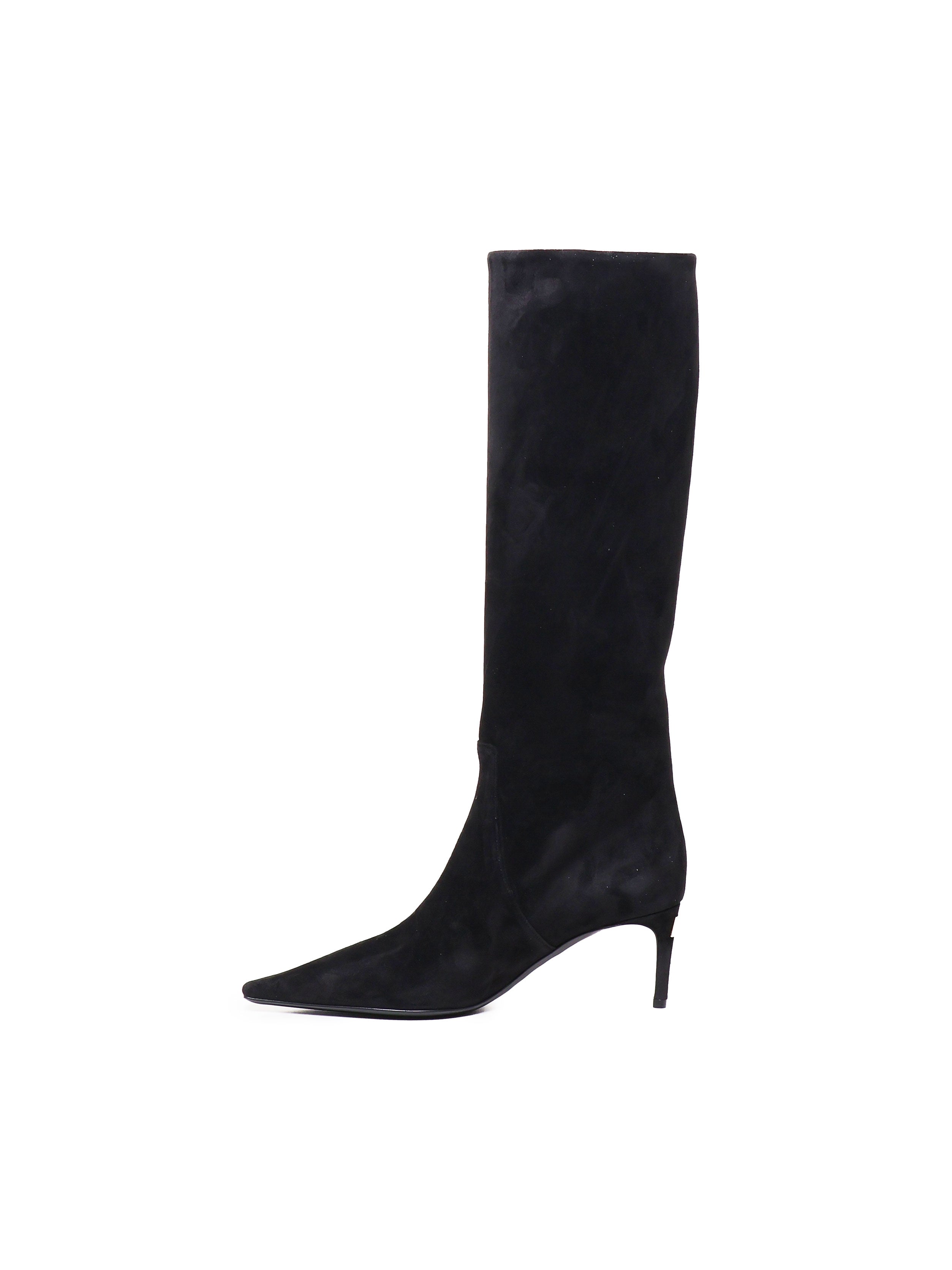 Stivali in suede CU1139 A680780999 DOLCE & GABBANA 