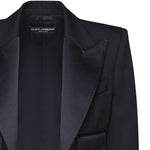Spencer tuxedo in gabardina di lana F296YT FU21EN0000 DOLCE & GABBANA 