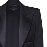 Spencer tuxedo in gabardina di lana F296YT FU21EN0000 DOLCE & GABBANA 