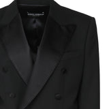 Giacca corta doppiopetto tuxedo F29MCT FUBE7N0000 DOLCE & GABBANA 