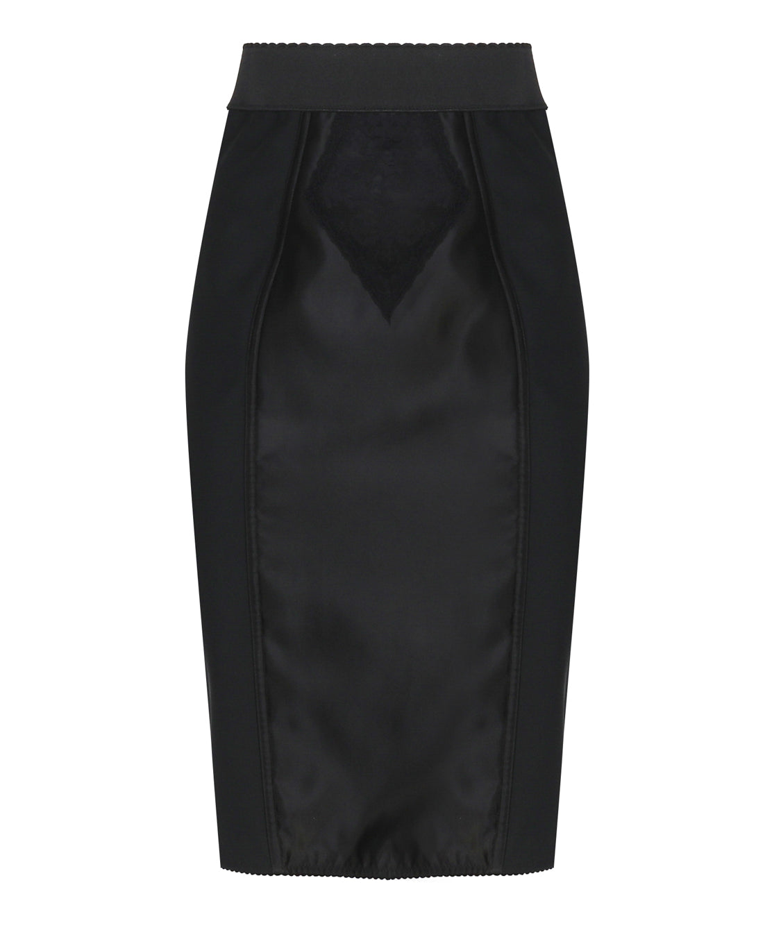 Gonna corsetteria in marquisette e raso F4BKDT GDCLSN0000 DOLCE & GABBANA 