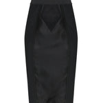 Gonna corsetteria in marquisette e raso F4BKDT GDCLSN0000 DOLCE & GABBANA 