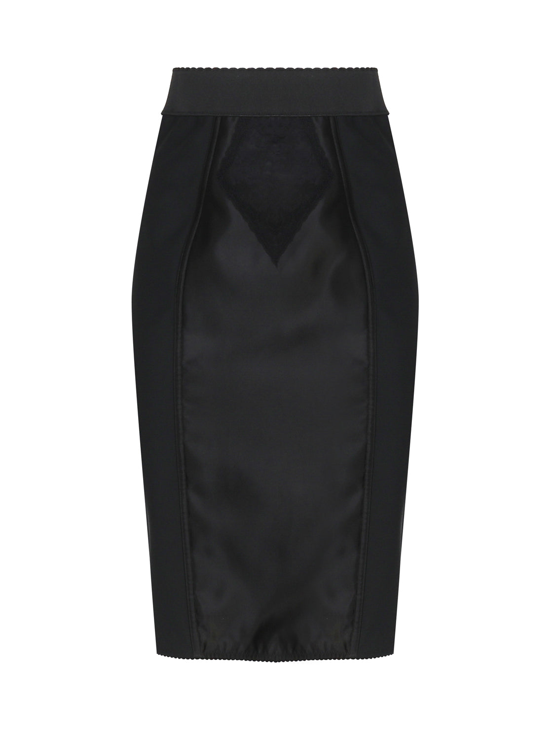 Gonna corsetteria in marquisette e raso F4BKDT GDCLSN0000 DOLCE & GABBANA 