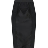 Gonna corsetteria in marquisette e raso F4BKDT GDCLSN0000 DOLCE & GABBANA 
