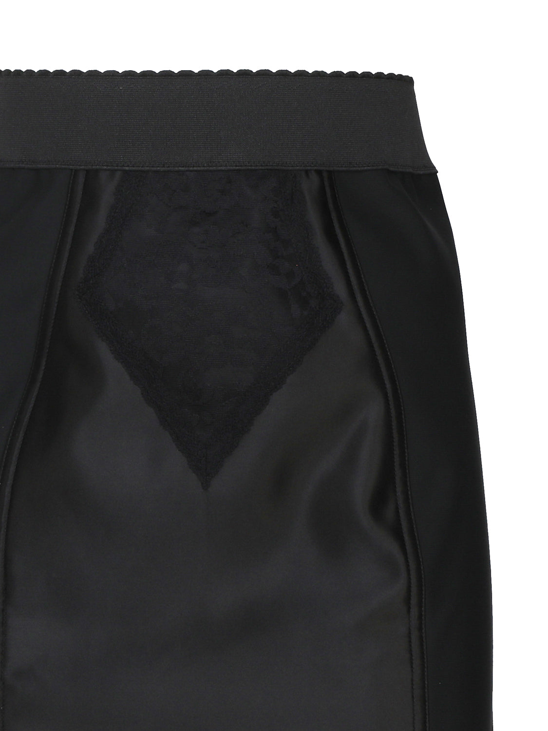 Gonna corsetteria in marquisette e raso F4BKDT GDCLSN0000 DOLCE & GABBANA 