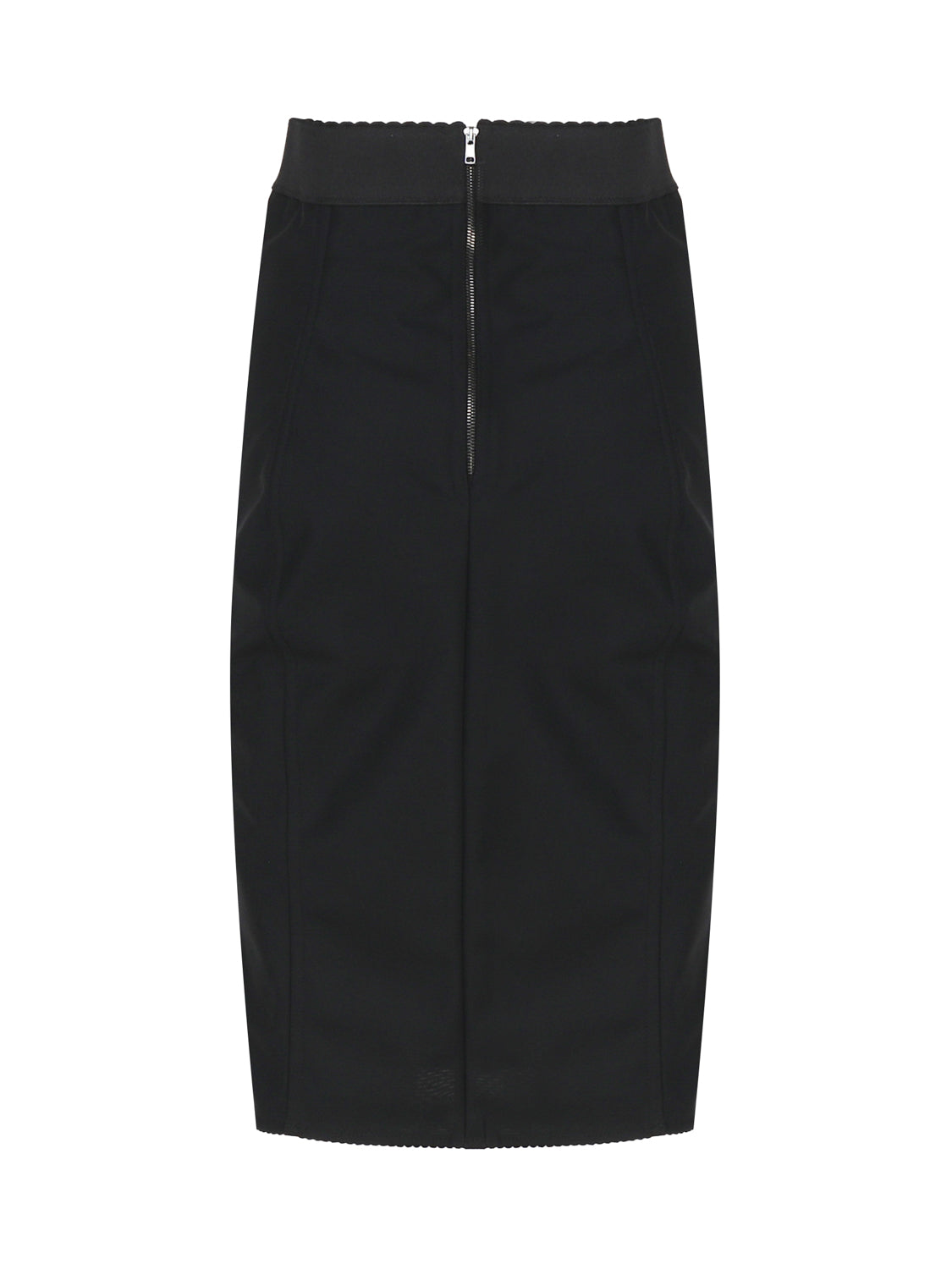 Gonna corsetteria in marquisette e raso F4BKDT GDCLSN0000 DOLCE & GABBANA 