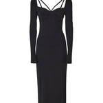 Abito longuette in jersey stretch F6JBHT FUGN7N0000 DOLCE & GABBANA 