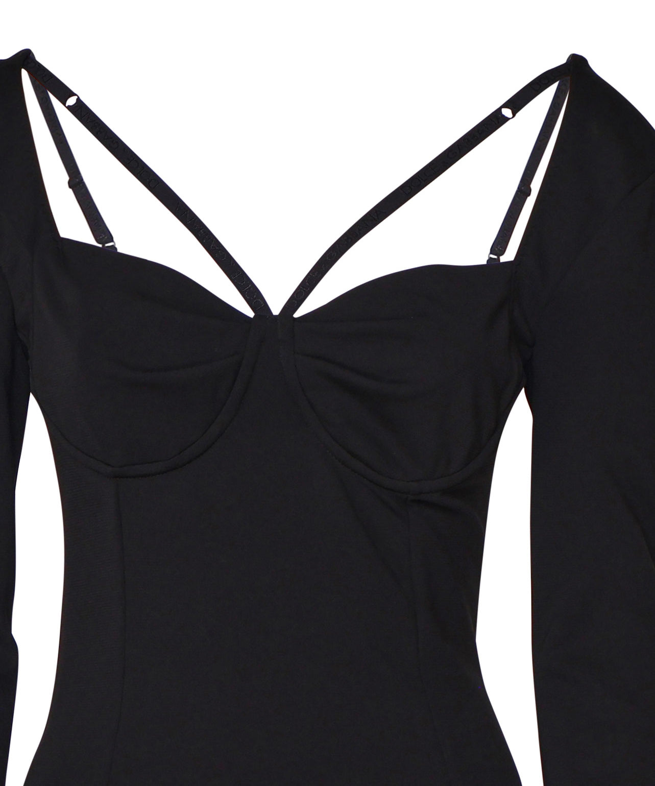 Abito longuette in jersey stretch F6JBHT FUGN7N0000 DOLCE & GABBANA 