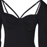 Abito longuette in jersey stretch F6JBHT FUGN7N0000 DOLCE & GABBANA 