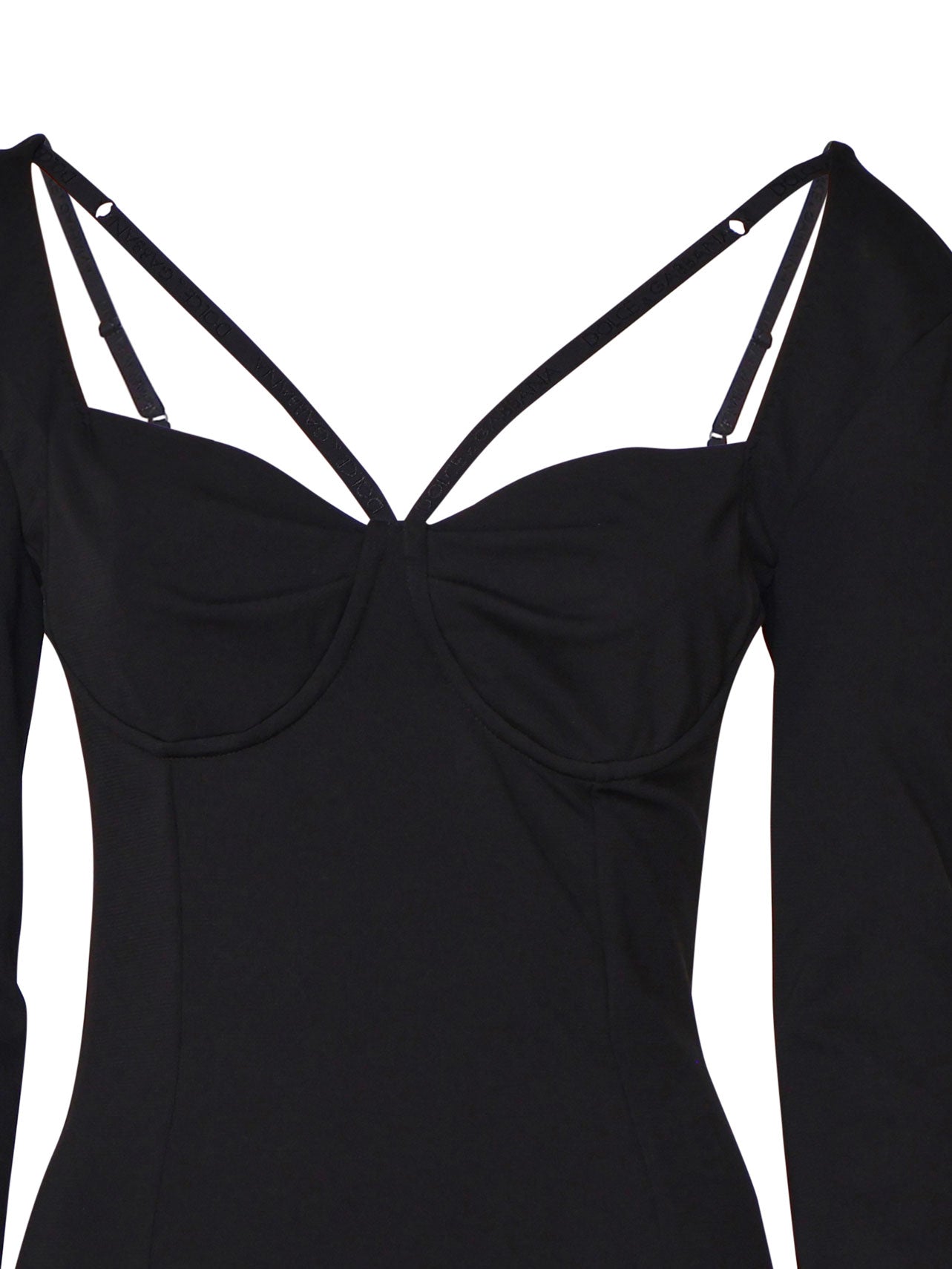 Abito longuette in jersey stretch F6JBHT FUGN7N0000 DOLCE & GABBANA 