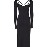 Abito longuette in jersey stretch F6JBHT FUGN7N0000 DOLCE & GABBANA 