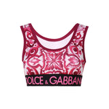 Top sportivo Majolica F777YT FPG7BH83TN DOLCE & GABBANA 