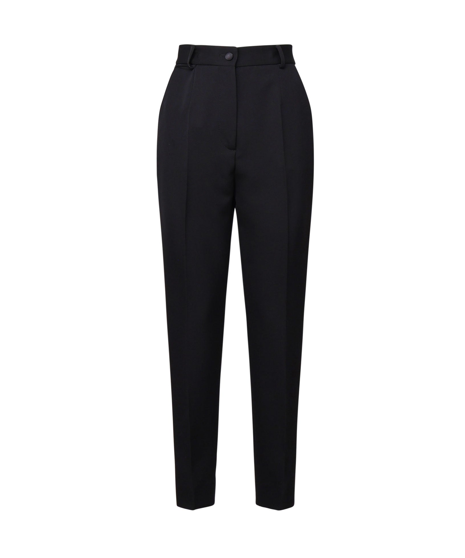 Pantaloni tuxedo in gabardine di lana FTAM0T FU21EN0000 DOLCE & GABBANA 