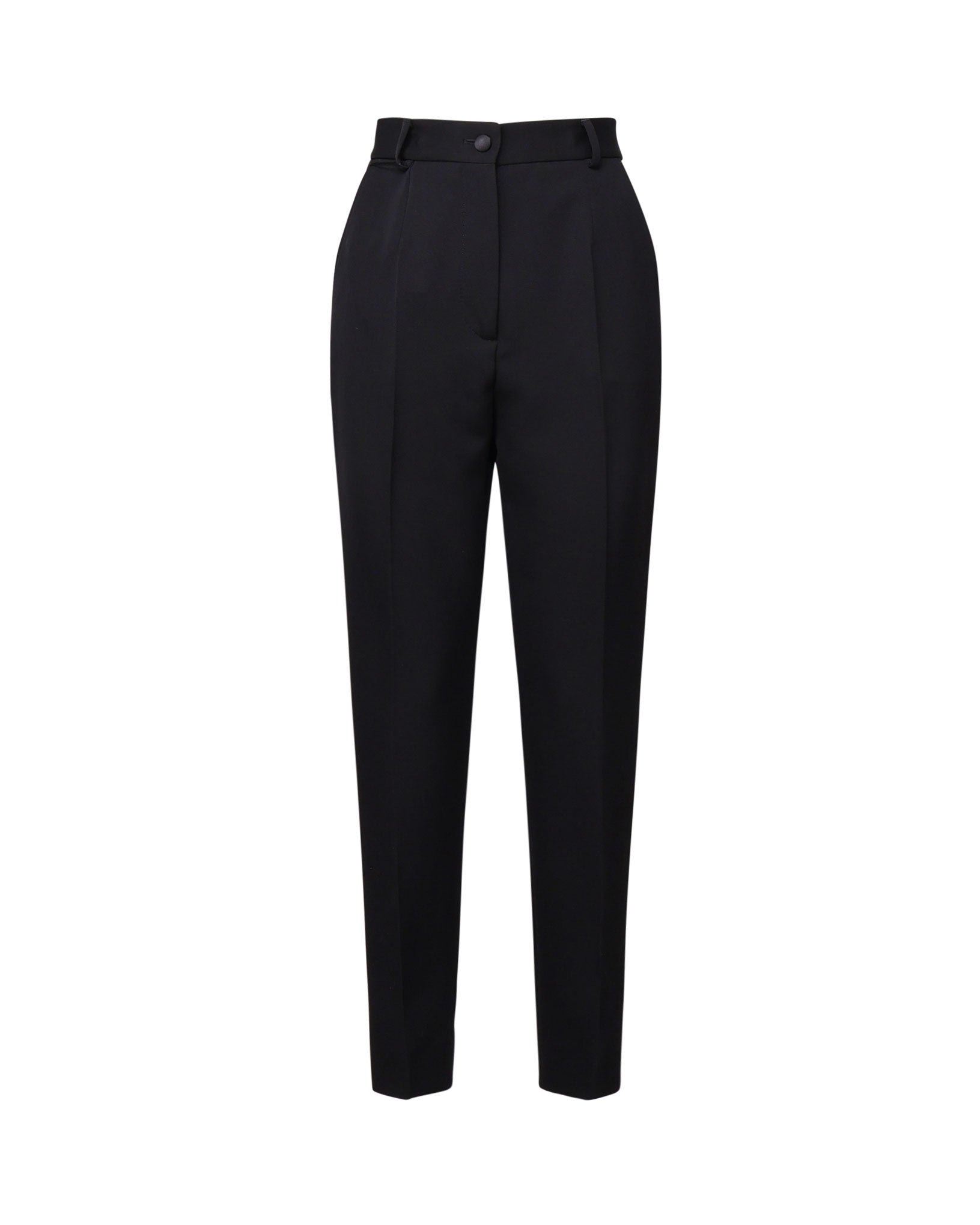 Pantaloni tuxedo in gabardine di lana FTAM0T FU21EN0000 DOLCE & GABBANA 