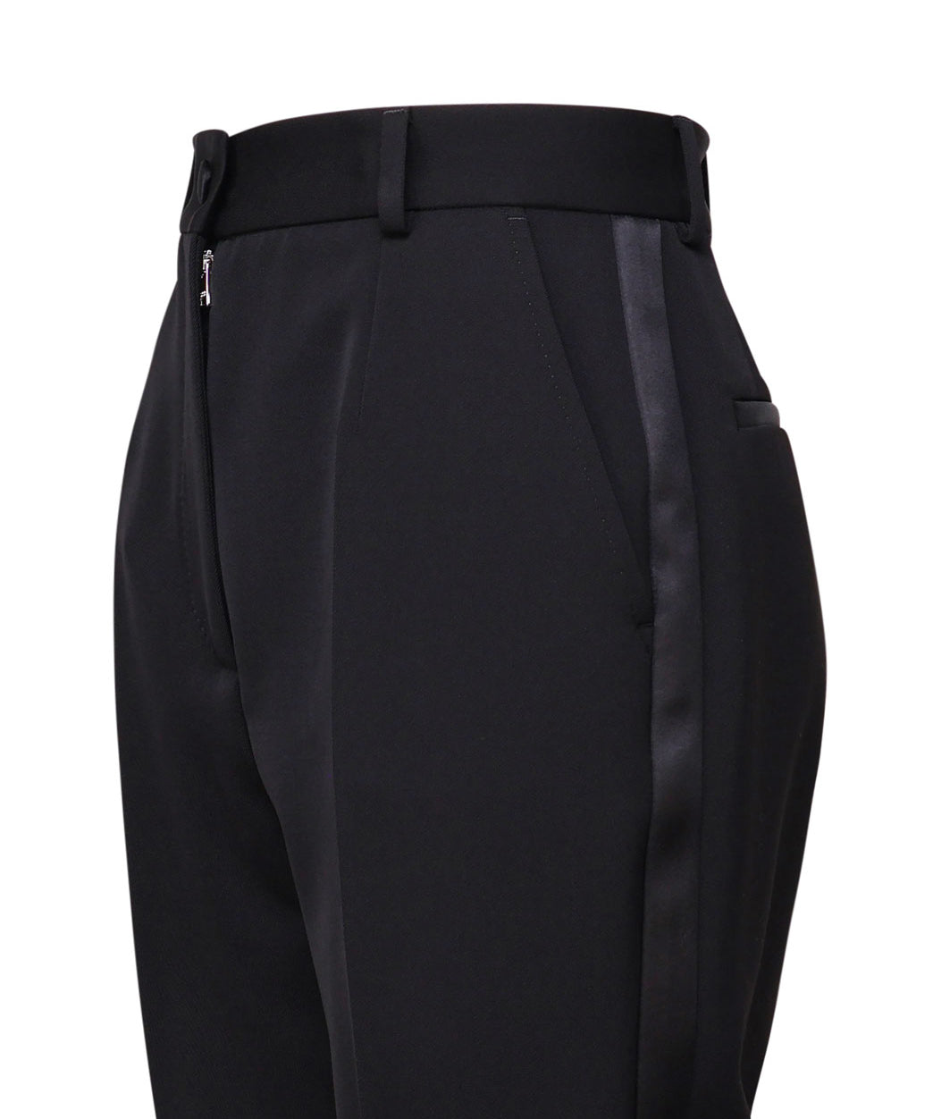 Pantaloni tuxedo in gabardine di lana FTAM0T FU21EN0000 DOLCE & GABBANA 